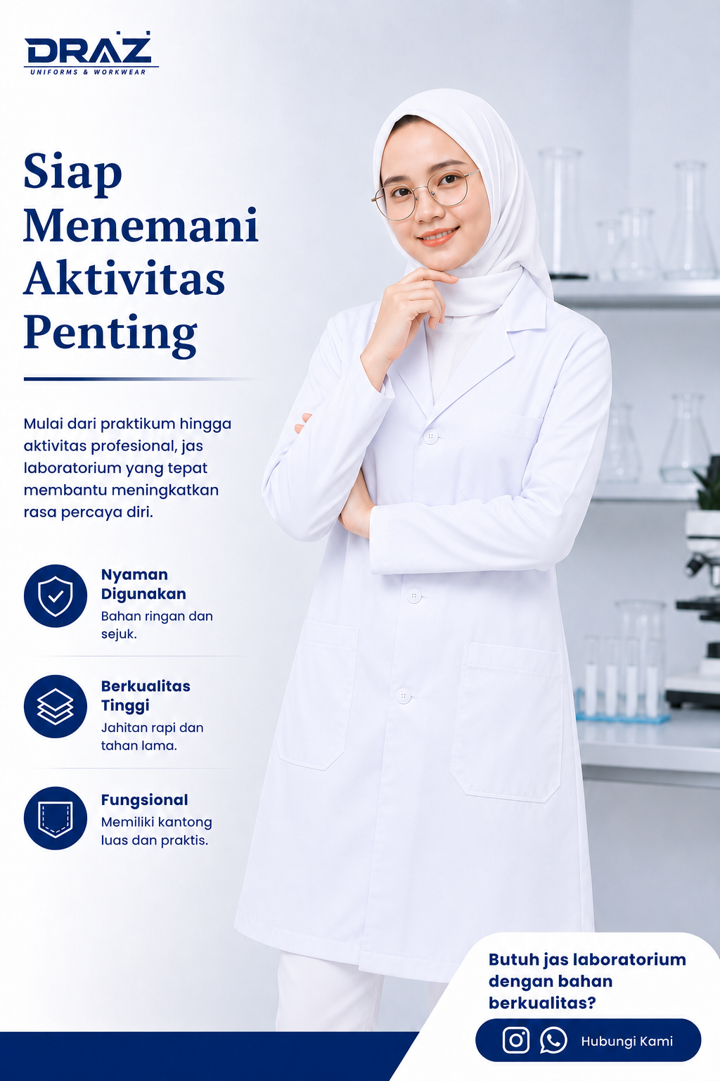 Jas Lab Lengan Panjang