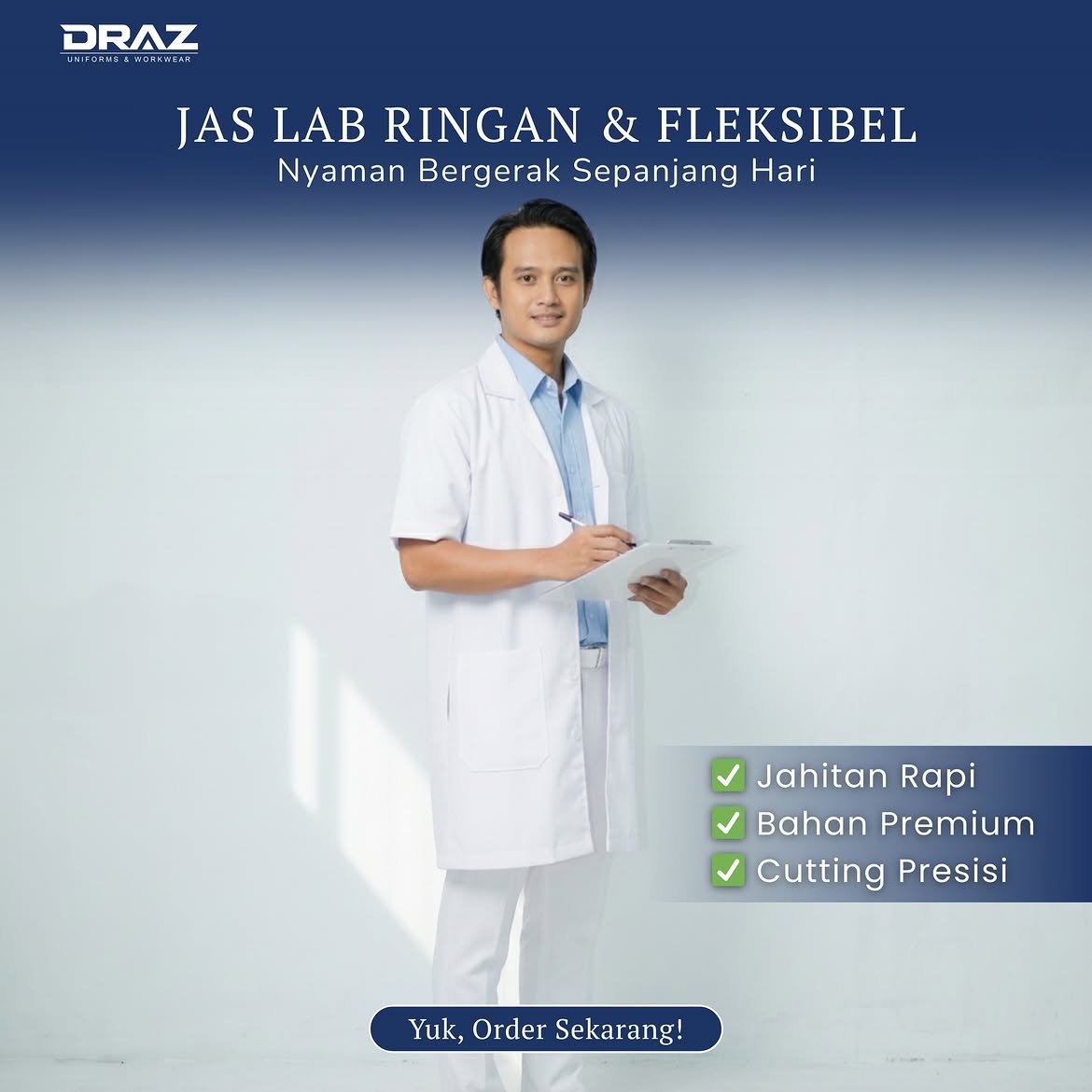 Jas Lab Ready Stock Serpong Tangerang Selatan