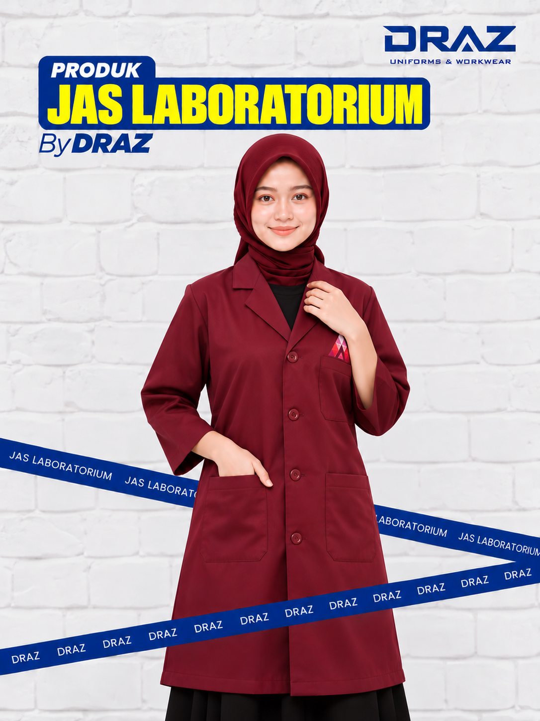 Harga Jas Lab Custom